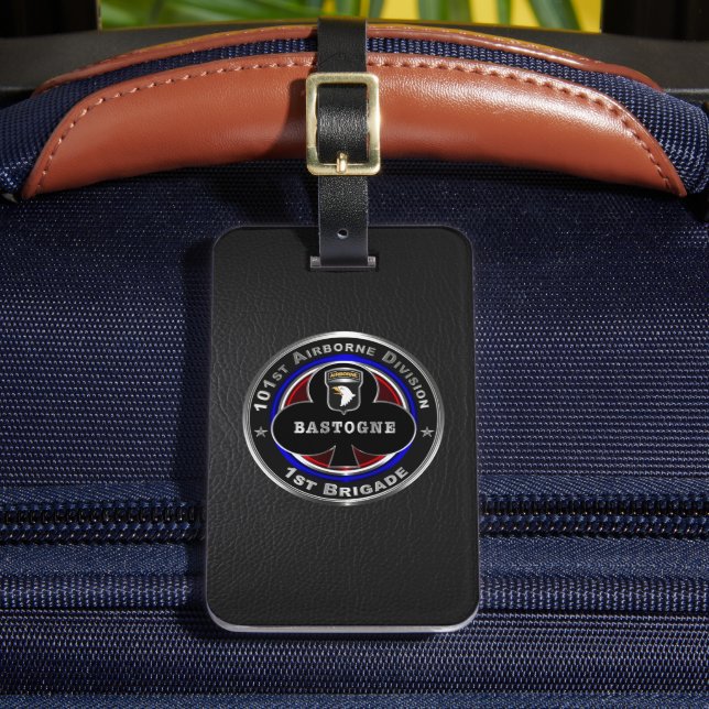 101st Airborne Division   Luggage Tag (Front Insitu 2)
