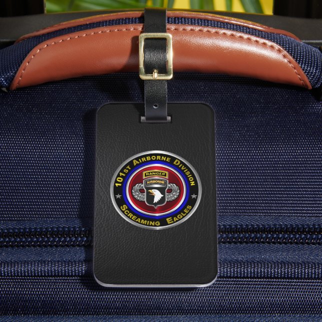 101st Airborne Division    Luggage Tag (Front Insitu 2)