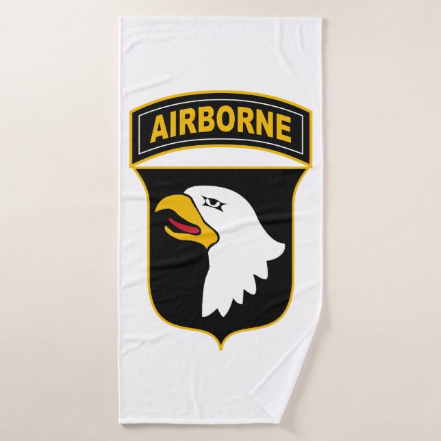 101st Airborne Division Military Veteran Bath Towel (Bath Towel)