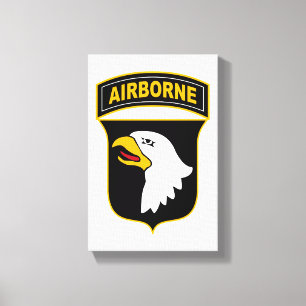 101st Airborne Division Military Veteran Canvas Print