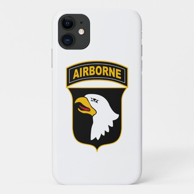 101st Airborne Division Military Veteran Case-Mate iPhone Case (Back)