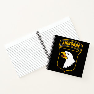 101st Airborne Division Military Veteran Notebook