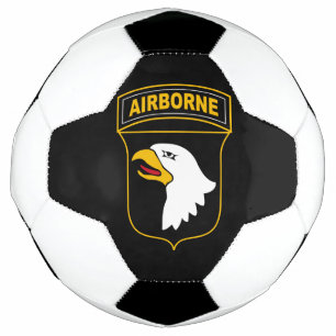 101st Airborne Division Military Veteran Soccer Ball