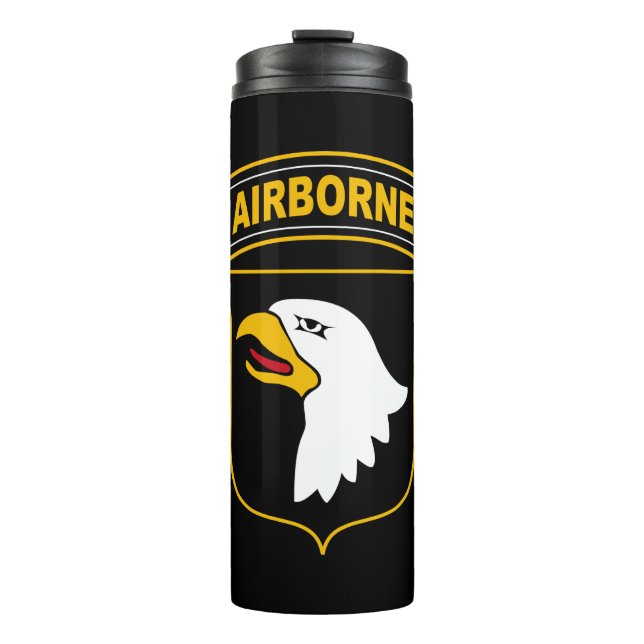 101st Airborne Division Military Veteran Thermal Tumbler (Front)