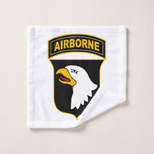 101st Airborne Division Military Veteran Wash Cloth