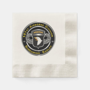 101st Airborne Division Napkin