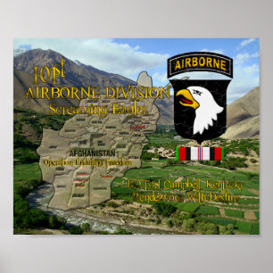 101st Airborne Division OEF Veteran  poster