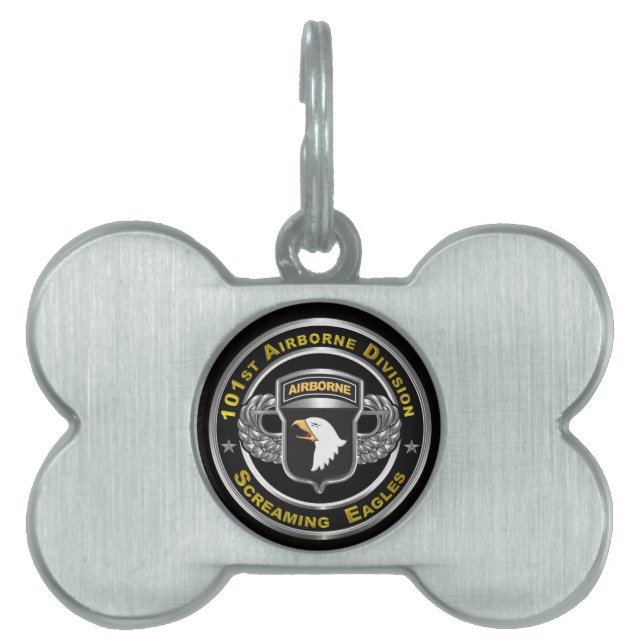 101st Airborne Division  Pet ID Tag (Front)