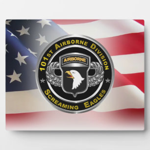 101st Airborne Division Plaque