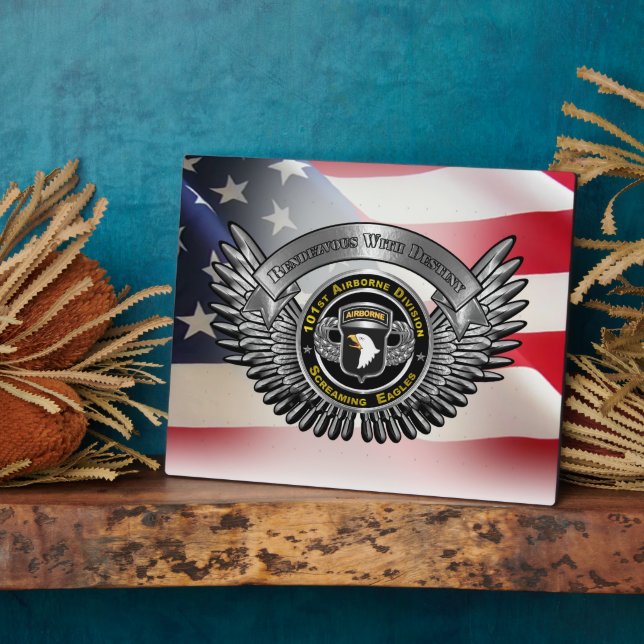 101st Airborne Division  Plaque (Side)