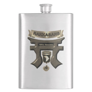 101st Airborne Division “Rakkasans” Flask