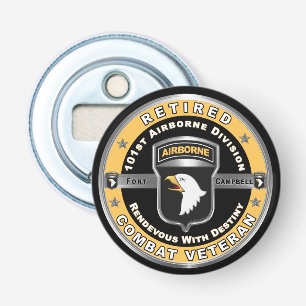 101st Airborne Division Retired Bottle Opener