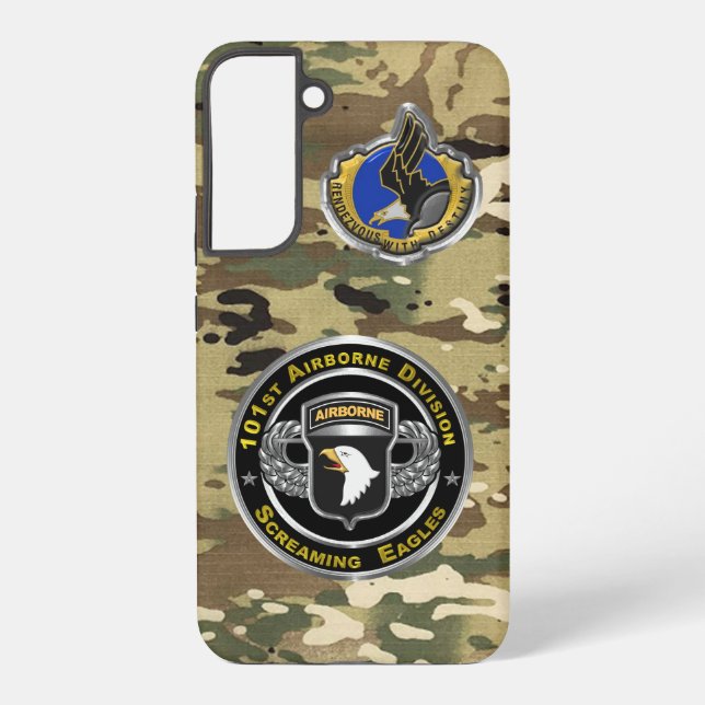 101st Airborne Division Samsung Galaxy S22+ Case (Back)