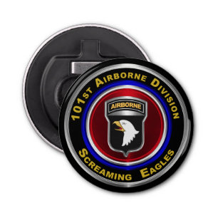 101st Airborne Division Screaming Eagles Bottle Opener