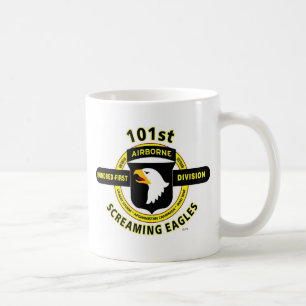 101ST AIRBORNE DIVISION "SCREAMING EAGLES" COFFEE MUG