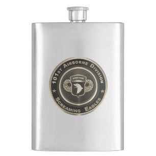 101st Airborne Division “Screaming Eagles” Flask