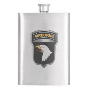 101st Airborne Division “Screaming Eagles” Flask