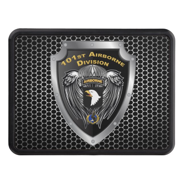 101st Airborne Division “Screaming Eagles”  Hitch  Trailer Hitch Cover (Front)