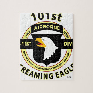 101ST AIRBORNE DIVISION "SCREAMING EAGLES" JIGSAW PUZZLE