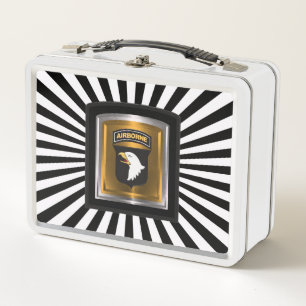 101st Airborne Division “Screaming Eagles” Metal Lunch Box