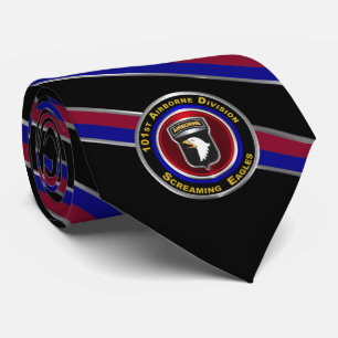 101st Airborne Division Screaming Eagles Tie