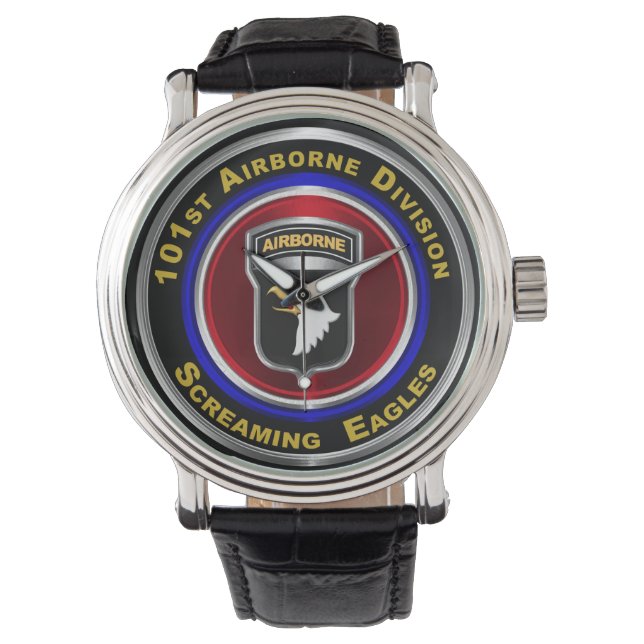 101st Airborne Division Screaming Eagles Watch (Front)