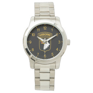 101st Airborne Division Stainless Steel Watch
