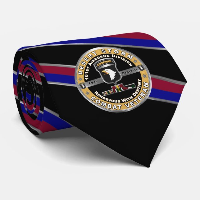 101st Airborne Division   Tie (Rolled)