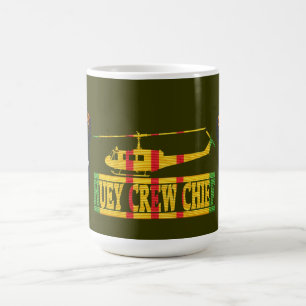 101st Airborne Division UH-1 Huey Crew Chief Mug