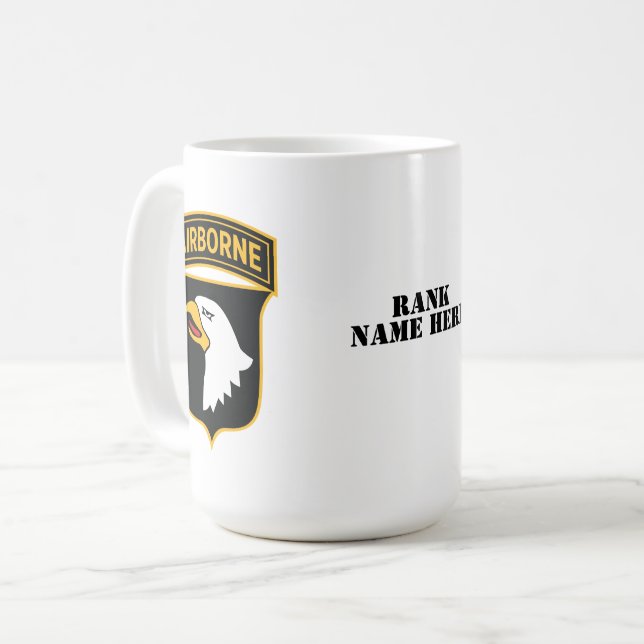 101st Airborne Division - United States Military Coffee Mug (Front Left)