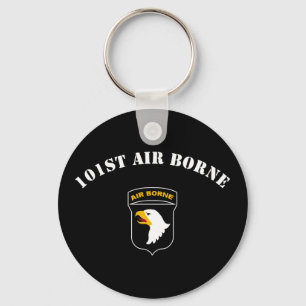 101st Airborne Insignia Keychain