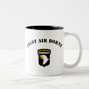 101st Airborne Insignia Two-Tone Coffee Mug