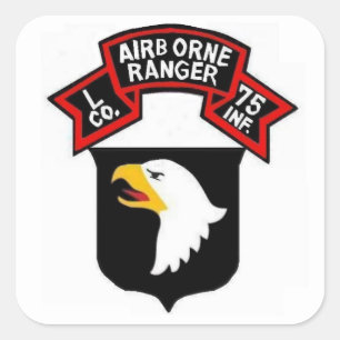 101st Airborne L Company RANGER Stickers