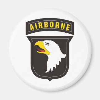 101st Airborne Screaming Eagle Emblem Magnet