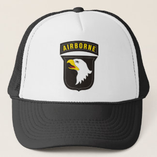 101st Airborne Screaming Eagle Emblem Trucker Hat