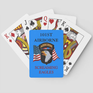 101ST AIRBORNE SCREAMING EAGLES PLAYING CARDS