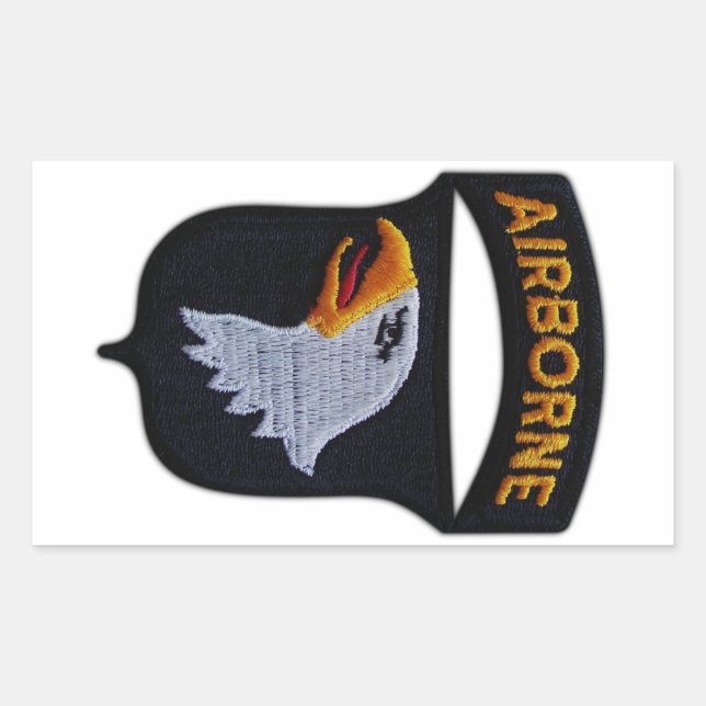 101st Airborne Screaming Eagles Veterans LRRPS Sticker (Front)