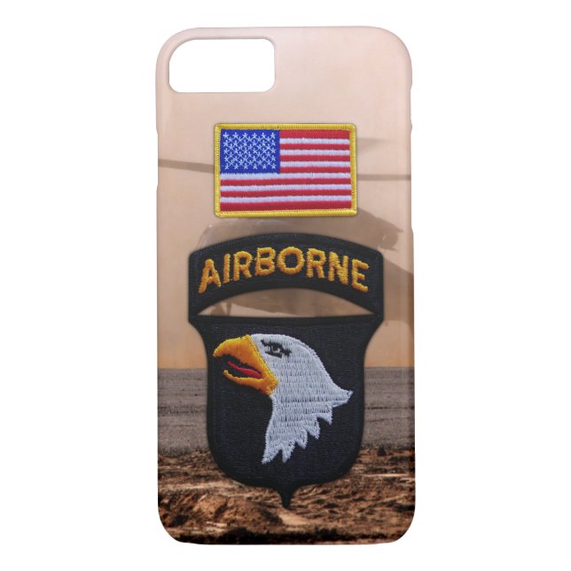 101st airborne screaming eagles veterans vets Case-Mate iPhone case (Back)