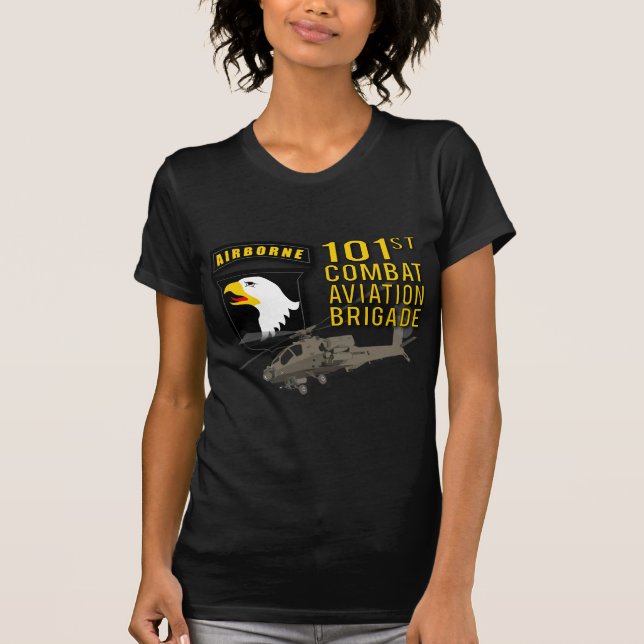 101st CAB - Apache T-Shirt (Front)