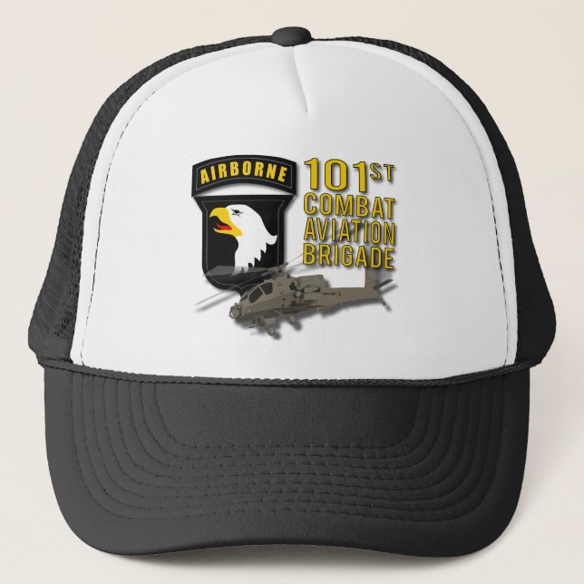 101st CAB - Apache Trucker Hat (Front)