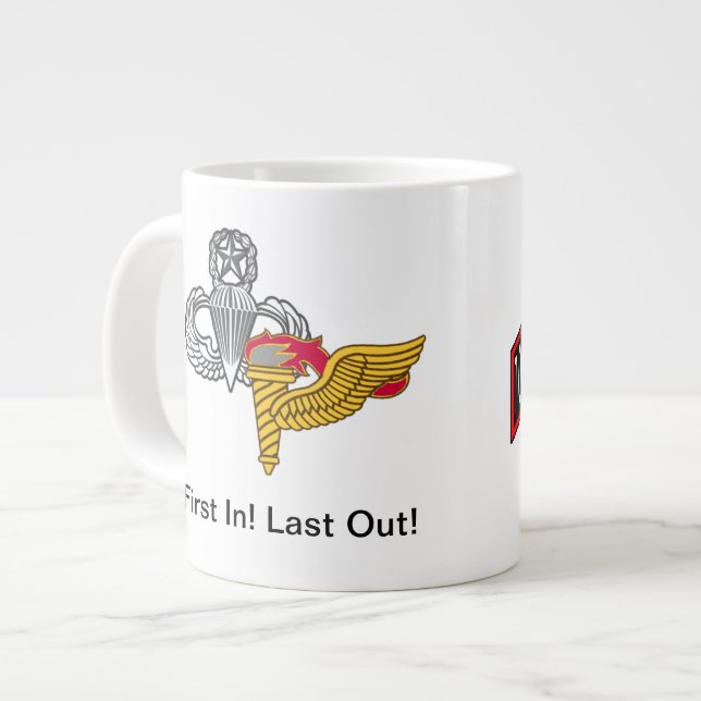 101st Pathfinder Large Mug (Front Left)
