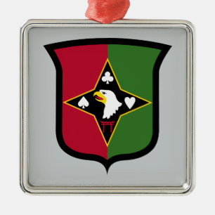 101st Sustainment Brigade Metal Ornament