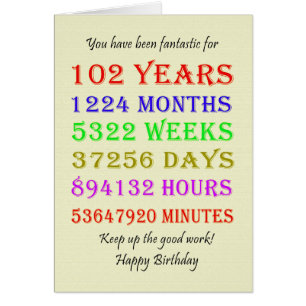 102e anniversaire Jalons