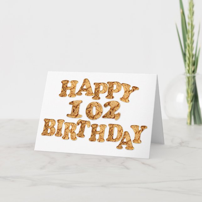 102e carte d'anniversaire pour un amoureux des coo (Devant)