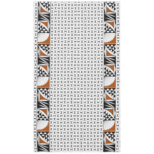104" Southwest Sunrise in Rust Tablecloth
