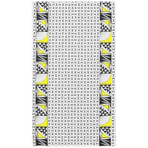 104" Southwest Sunrise in Yellow Tablecloth