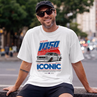 1050 Skyline JDM Retro Car T-Shirt