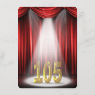 105th Birthday Party Invitation