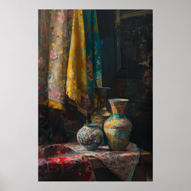 1060 Three Vases Poster (Front)