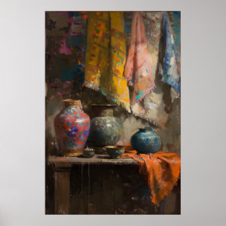 1062 Three Vases Poster